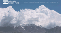 Desktop Screenshot of coloradocarbonfund.org